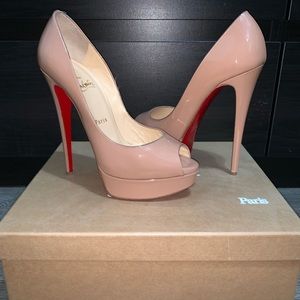 Louboutin lady peep size 38